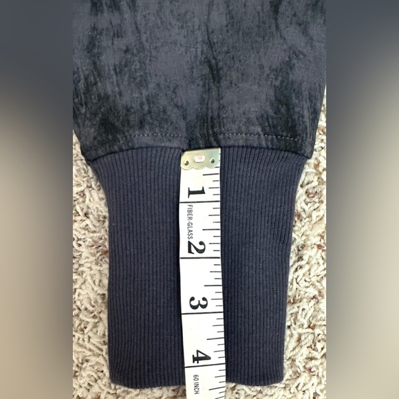 Women's Old Navy Active Dynamic Fleece Breathable Hoodie Dark Gray Marble M - Picture 8 of 9